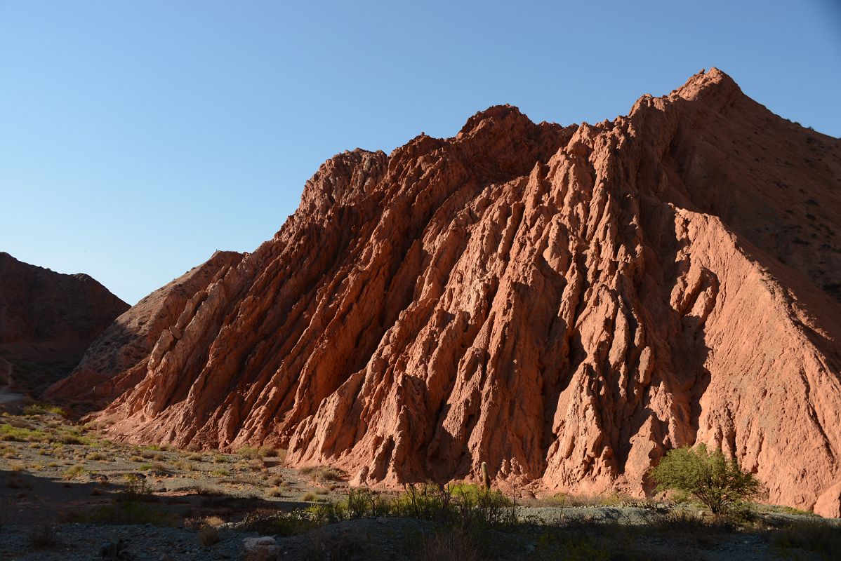 34 Colourful Eroded Hill Close Up From Paseo de los Colorados In Purmamarca